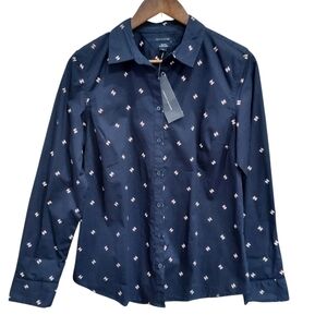 NWT Tommy Hilfiger Stretch Extensible Cotton Button-Down